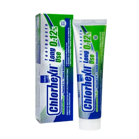 5205152015161 InterMed Chlorhexil Long Use 0.12Toothpaste 100ml Pharmabest