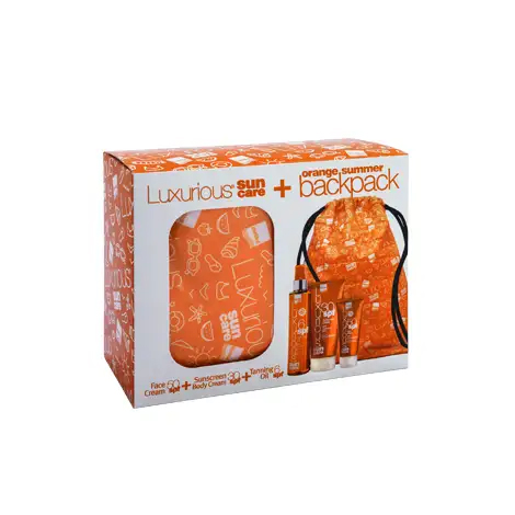 5205152015628 InterMed Luxurious Suncare Orange Summer Backpack Pharmabest