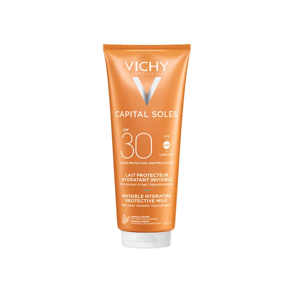 3337871321826 Vichy Capital Soleil Invisible Hydrating Protective Milk SPF30 Αόρατο Ενυδατικό Αντηλιακό Γαλάκτωμα 300ml