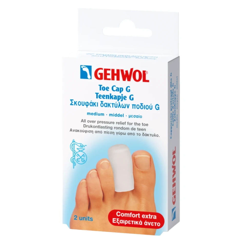 GEHWOL Toe cap G medium Σκουφάκι δακτύλων ποδιού G μεσαίο 2τεμ