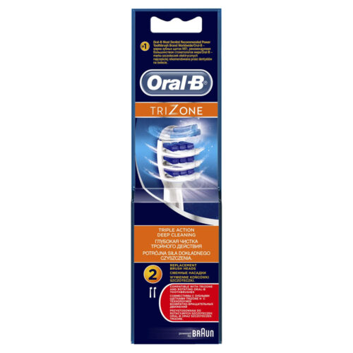 4210201078142 Oral B TriZone Ανταλλακτικές Κεφαλές Ηλεκτρικής Οδοντόβουρτσας 2τμχ Pharmabest 1