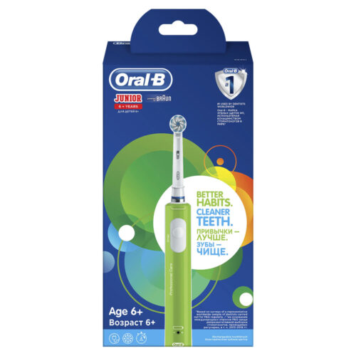 4210201202370 Oral B Junior 6 Ετών Πράσινη Ηλεκτρική Οδοντόβουρτσα Pharmabest 3