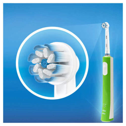 4210201202370 Oral B Junior 6 Ετών Πράσινη Ηλεκτρική Οδοντόβουρτσα Pharmabest 4