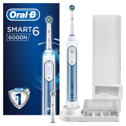 4210201203896 Oral B Smart 6 6000N Μπλε Ηλεκτρική Οδοντόβουρτσα Pharmabest 1