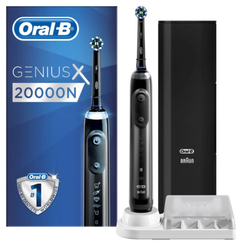 4210201251781 Oral B Genius X 20000N Μαύρη Ηλεκτρική Οδοντόβουρτσα Pharmabest 1