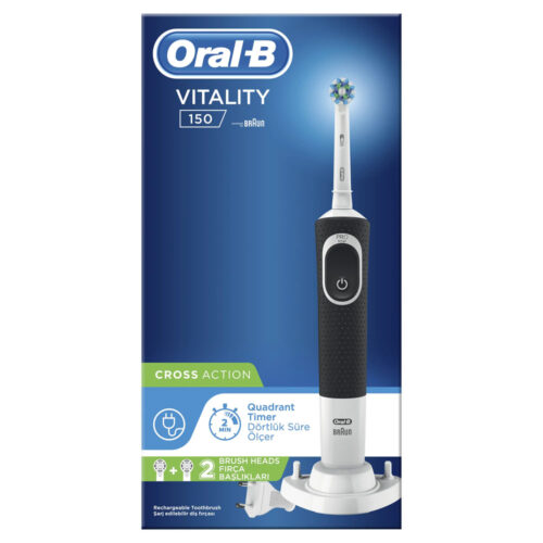 4210201266891 Oral B Vitality 150 Μαύρη Ηλεκτρική Οδοντόβουρτσα Pharmabest 2