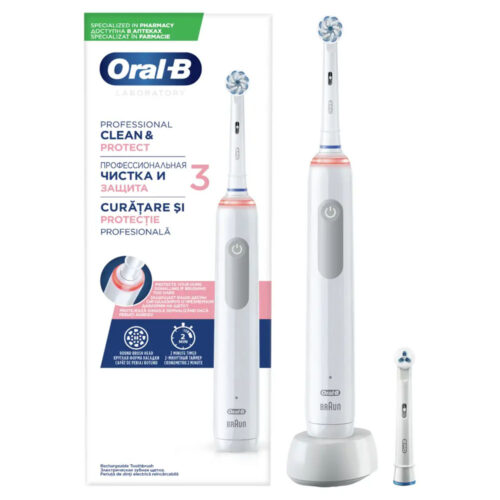 4210201291985 Oral B Professional Clean Protect 3 Ηλεκτρική Οδοντόβουρτσα Pharmabest 1