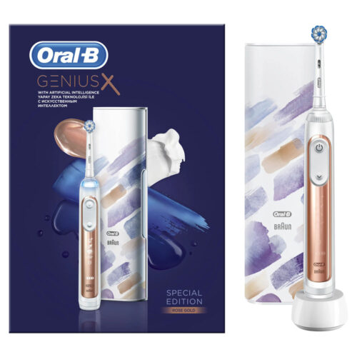 4210201295594 Oral B Special Edition Genius X 10000 RoseGold Ηλεκτρική Οδοντόβουρτσα Pharmabest 1