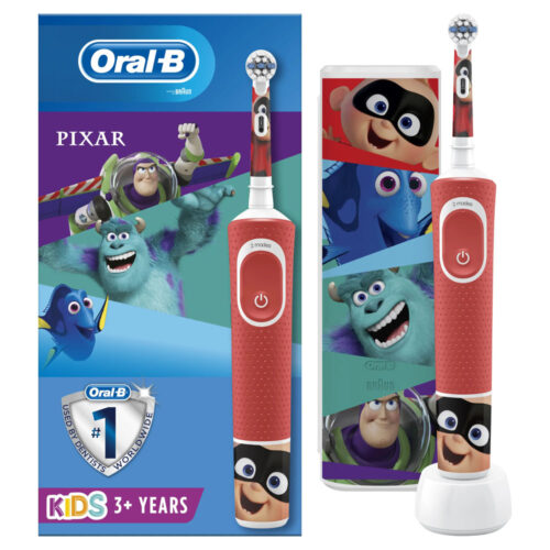 4210201314639 Oral B Kids Ηλεκτρική Οδοντόβουρτσα Χαρακτήρες Της Pixar ΔΩΡΟ θήκη ταξιδίου Pharmabest 1