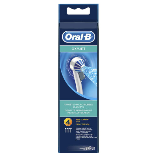 4210201746225 Oral B OxyJet Ανταλλακτικές Κεφαλές Ηλεκτρικής Οδοντόβουρτσας 4τμχ Pharmabest 1