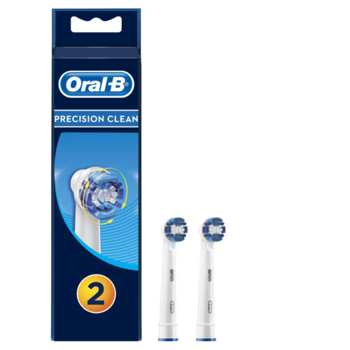 4210201746324 Oral B Precision Clean Ανταλλακτικές Κεφαλές Ηλεκτρικής Οδοντόβουρτσας 2τμχ Pharmabest 2