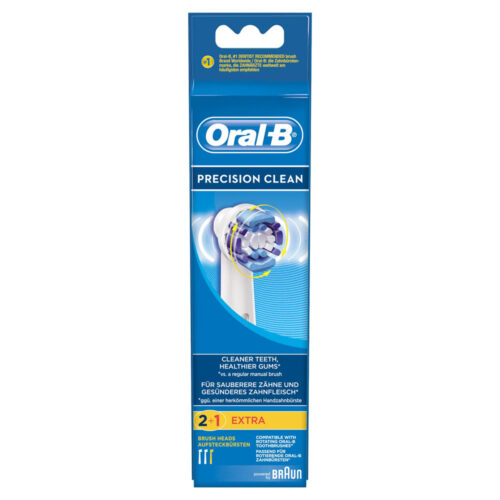 4210201848196 Oral B Precision Clean Ανταλλακτικές Κεφαλές Ηλεκτρικής Οδοντόβουρτσας 3τμχ Pharmabest 1