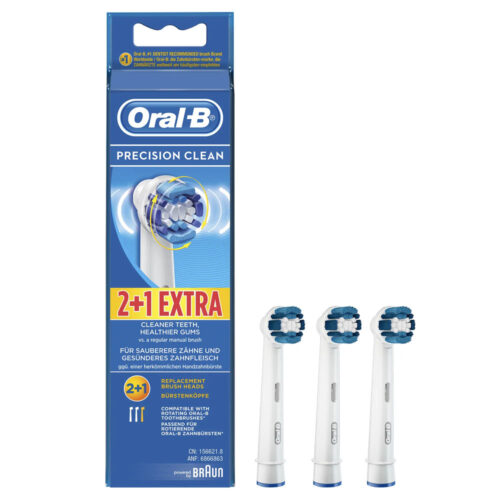4210201848196 Oral B Precision Clean Ανταλλακτικές Κεφαλές Ηλεκτρικής Οδοντόβουρτσας 3τμχ Pharmabest 2