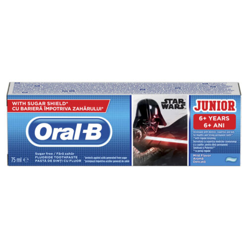 8001090632678 Oral B Junior Star Wars Οδοντόκρεμα Από 6 Ετών Και Άνω 75ml Pharmabest 1
