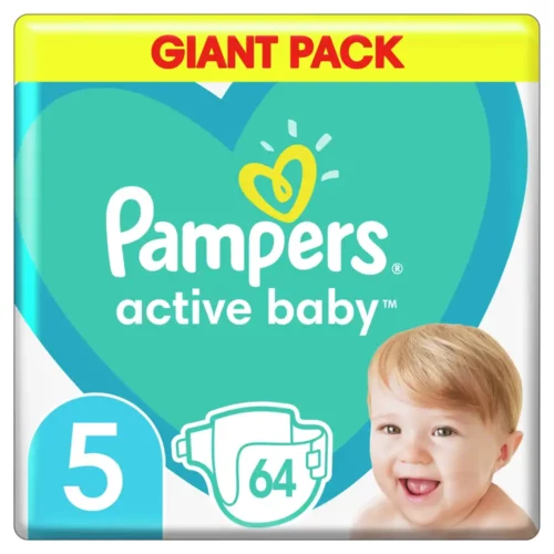 8001090949974 Pampers Active Baby Πάνες Μεγ. 5 11 16kg 64 Πάνες Pharmabest 2