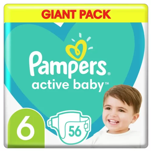 8001090950130 Pampers Active Baby Πάνες Μεγ. 6 13 18kg 56 Πάνες Pharmabest 2
