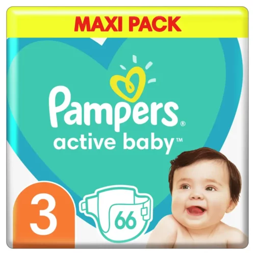 8001090950659 Pampers Active Baby Πάνες Μεγ. 3 6 10kg 66 Πάνες Pharmabest 2