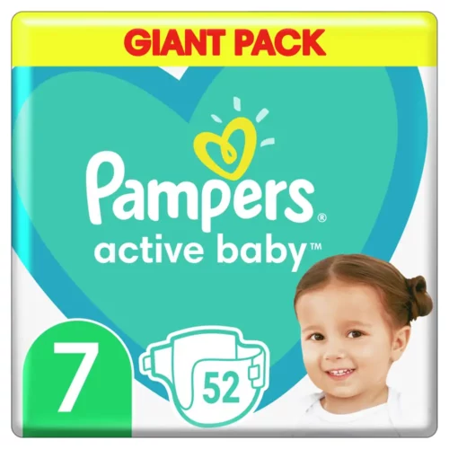 8006540045862 Pampers Active Baby Πάνες Μεγ. 7 X52 15kg Pharmabest 2