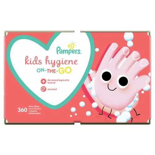 8006540222218 Pampers Kids Hygiene On The Go Υγρά Μαντηλάκια 9 x 40 480 Τεμ Pharmabest 2