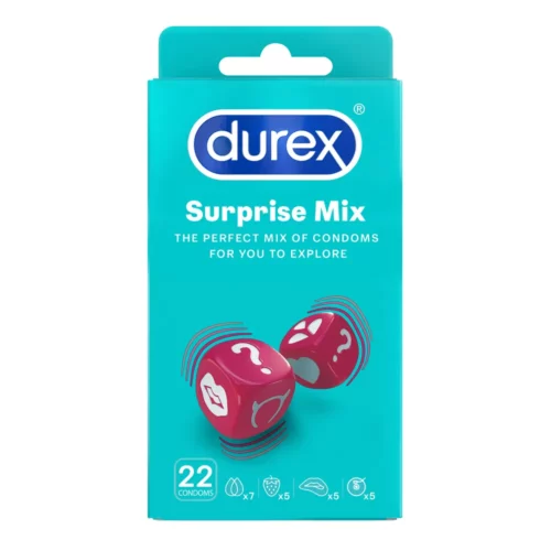 4002448155072 Durex Προφυλακτικά Surprise Mix 22τεμ. Pharmabest 1