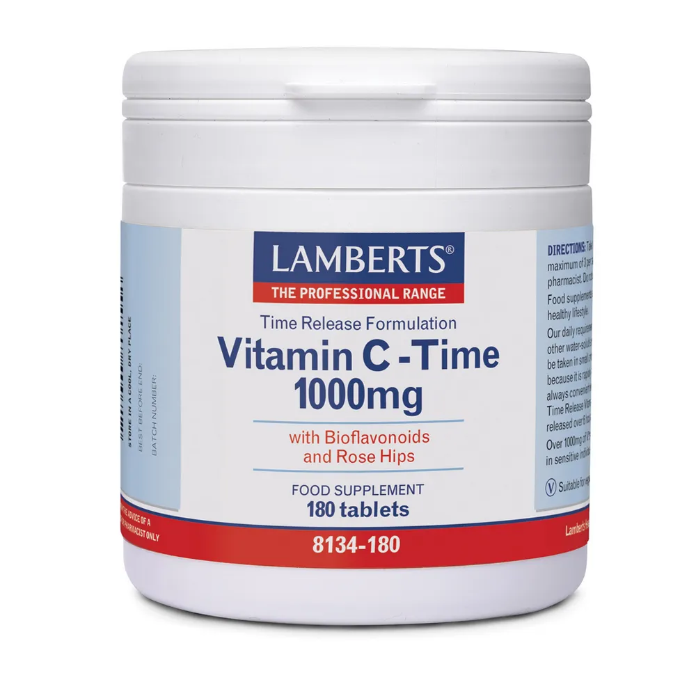 LAMBERTS Vitamin C Time Release 1000mg 180tabs