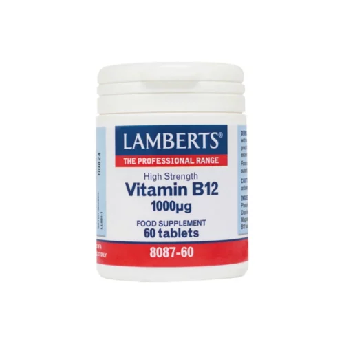5055148410582 LAMBERTS Vitamin B12 1000μg 60tabs Pharmabest 1