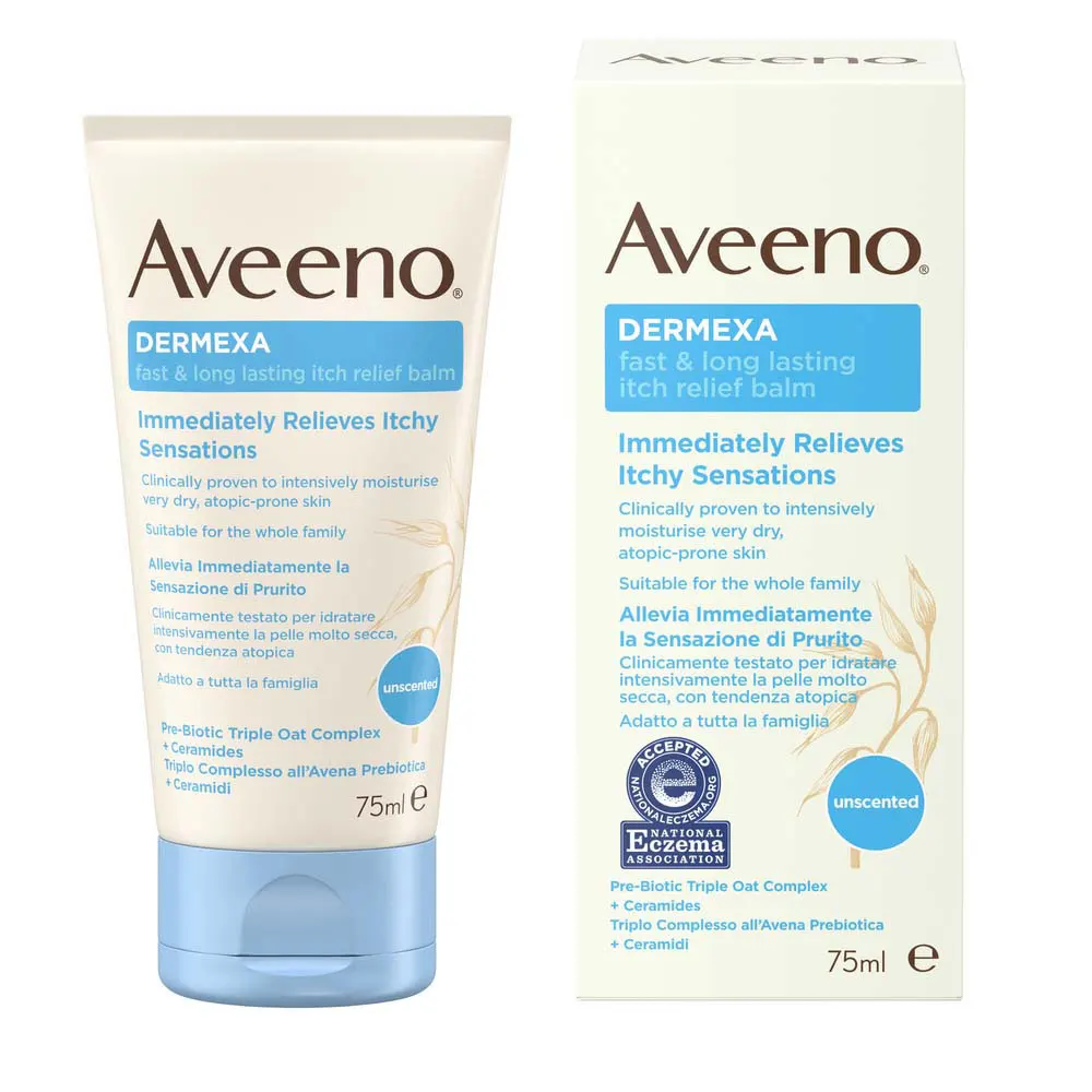 AVEENO Dermexa Fast & Long Lasting Itch Relief Balm 75ml AVEENO Dermexa Fast & Long Lasting Itch Relief Balm 75ml