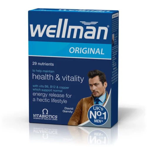 5021265221301 Vitabiotics WELLMAN ORIGINAL 30 Tabs 1