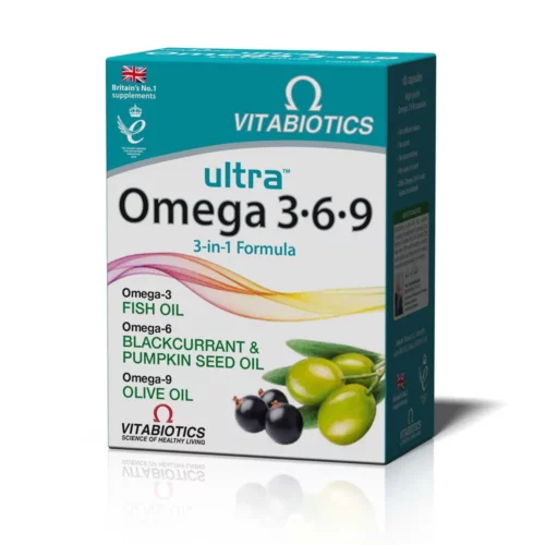 5021265245611 Vitabiotics ULTRA OMEGA 3 6 9 60 Caps 1