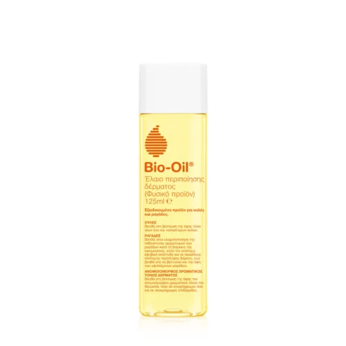 Bio Oil Natural 125ml ειδικό έλαιο περιποίησης πρόληψης/ανάπλασης ουλών, ραγάδων και χρωματικού τόνου με 100% φυσικά και vegan συστατικά
