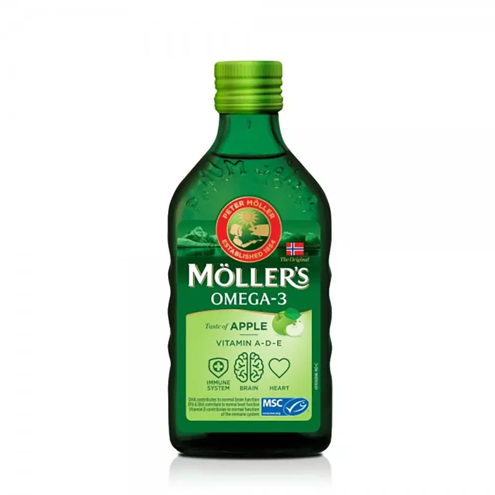 Moller’s Μουρουνέλαιο Μήλο 250ml