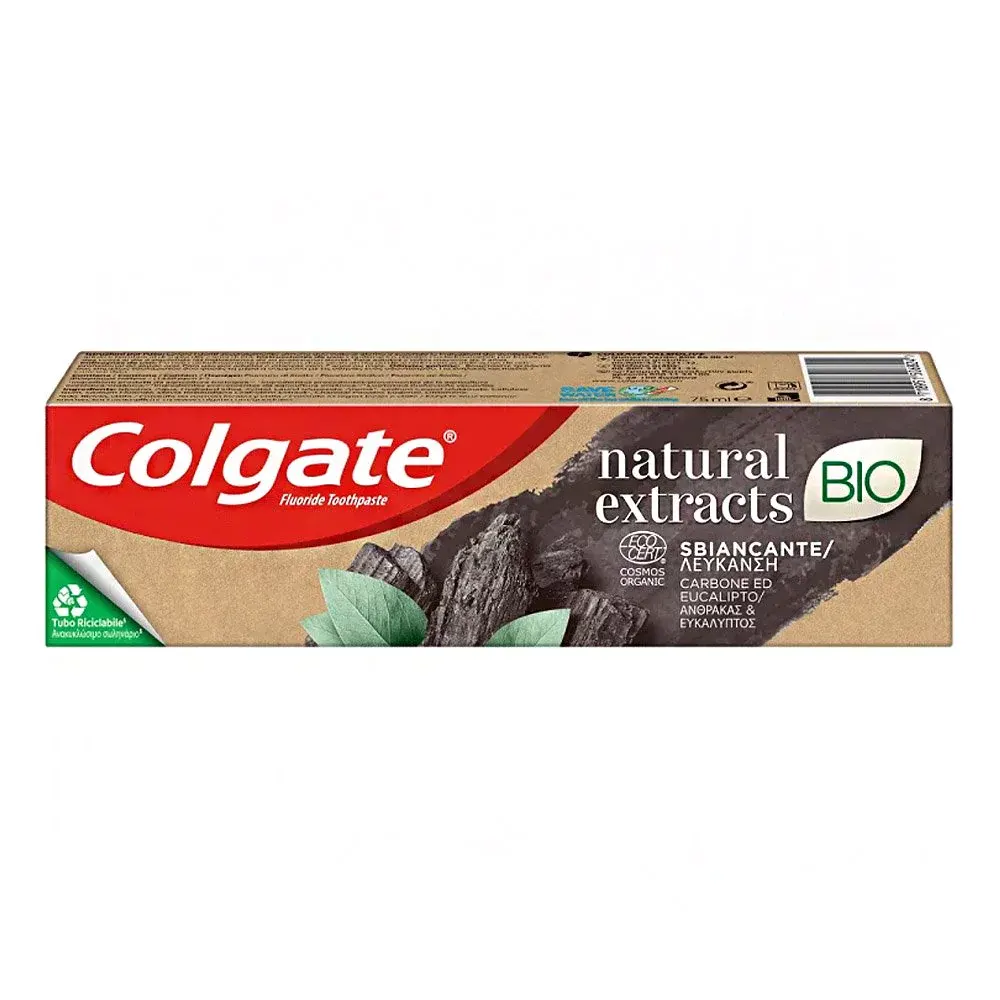 8718951506824 Colgate Natural Extracts Charcoal White Οδοντόκρεμα με Ενεργό Άνθρακα 75ml 1