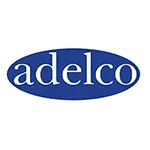 Λογότυπο της adelco για το κείμενο κάθε προϊόντος