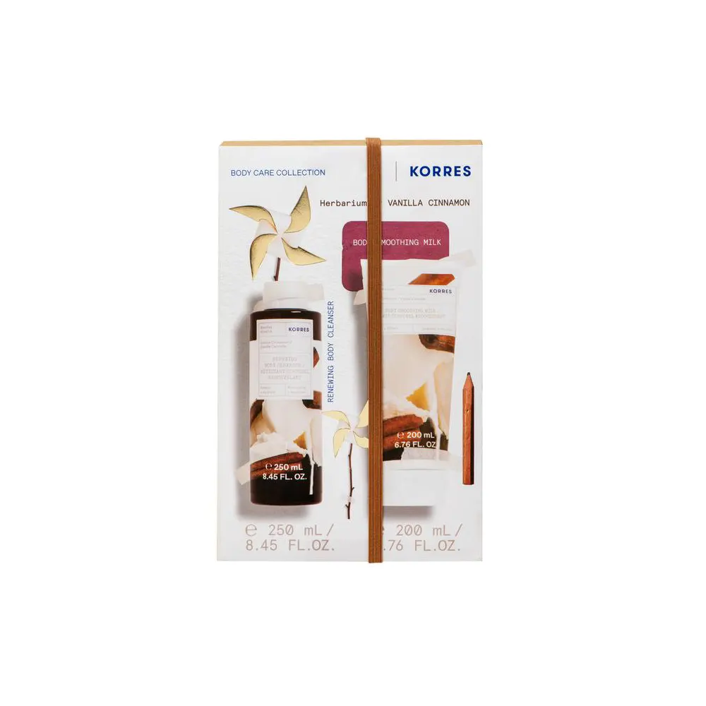 KORRES Βανίλια Κανέλα Αφρόλουτρο 250ml & Γαλάκτωμα Σώματος 200ml