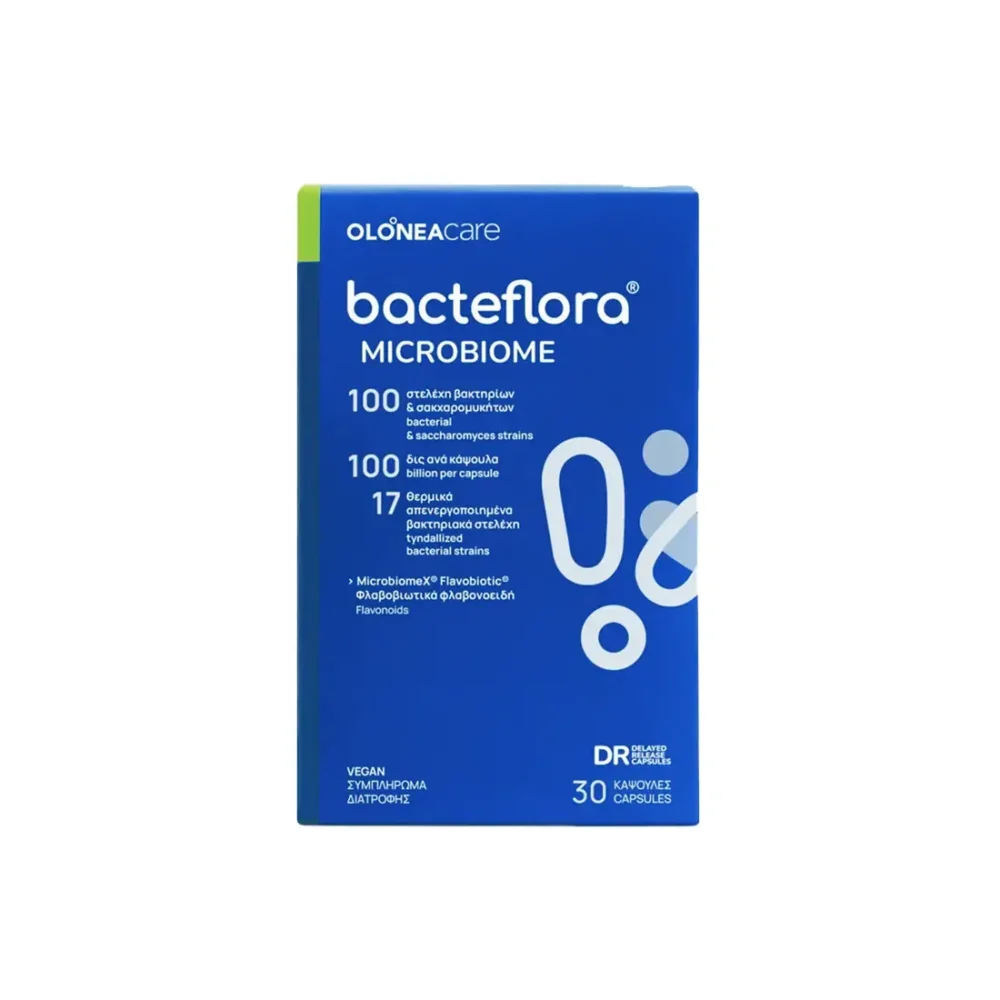 Olonea Bacteflora Microbiome - Προβιοτικά 30Caps
