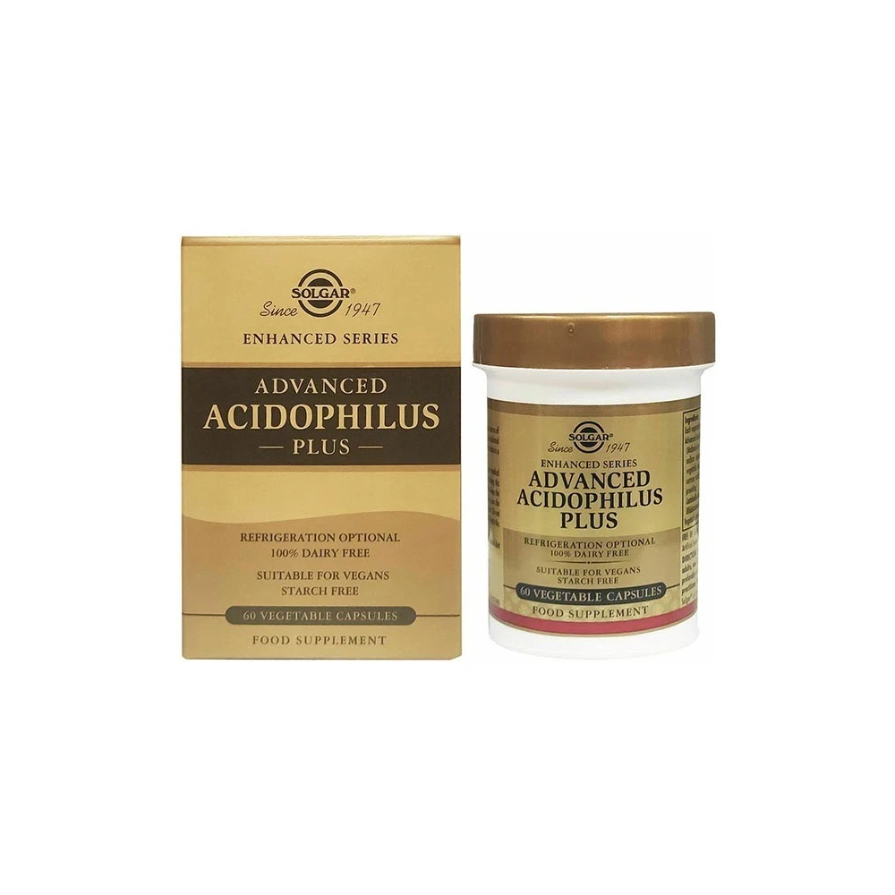 Solgar Advanced Acidophilus Plus 60 Caps