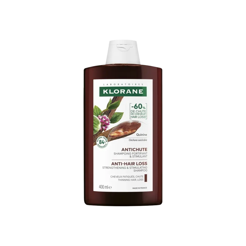 Klorane Shampoo Anti-Hair Loss - Σαμπουάν με Κινίνη Για Την Τριχόπτωση και Ενδυνάμωση των Μαλλιών 400ml
