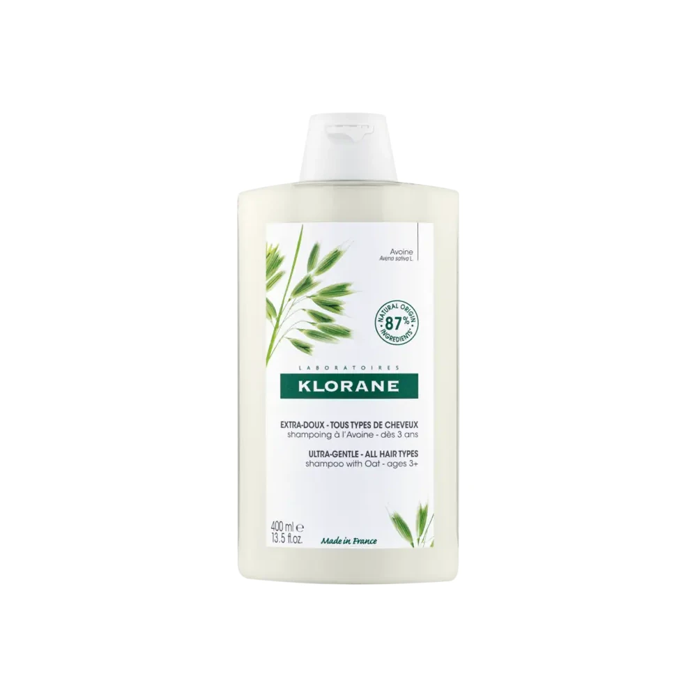 Klorane Shampoo Ultra Gentle - Σαμπουάν για Συχνό Λούσιμο με Βρώμη 400ml
