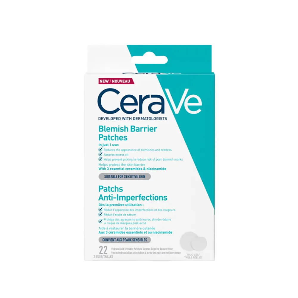CeraVe Blemish Barrier Patches Αυτοκόλλητα Επιθέματα Κατά Των Ατελειών 22τμχ
