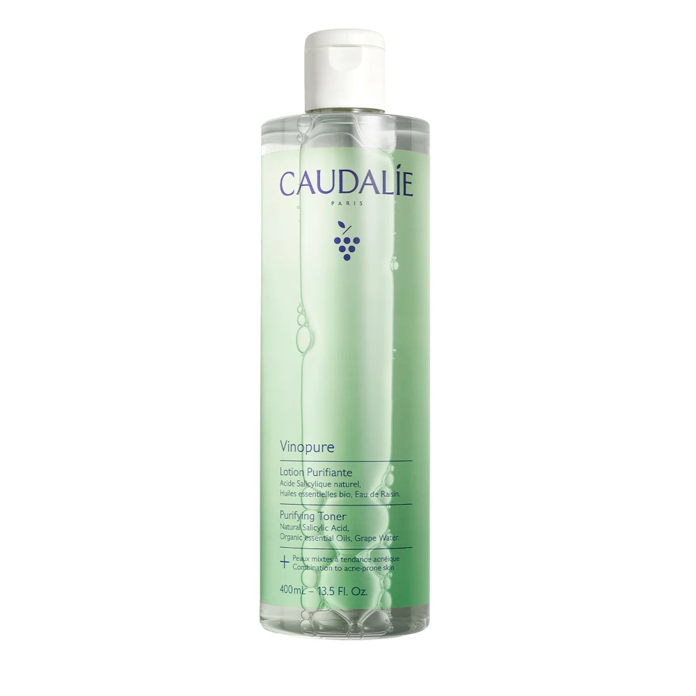 Caudalie Vinopure - Purifying Toner Για Μικτή Επιδερμίδα με Τάση Ακμής 400ml