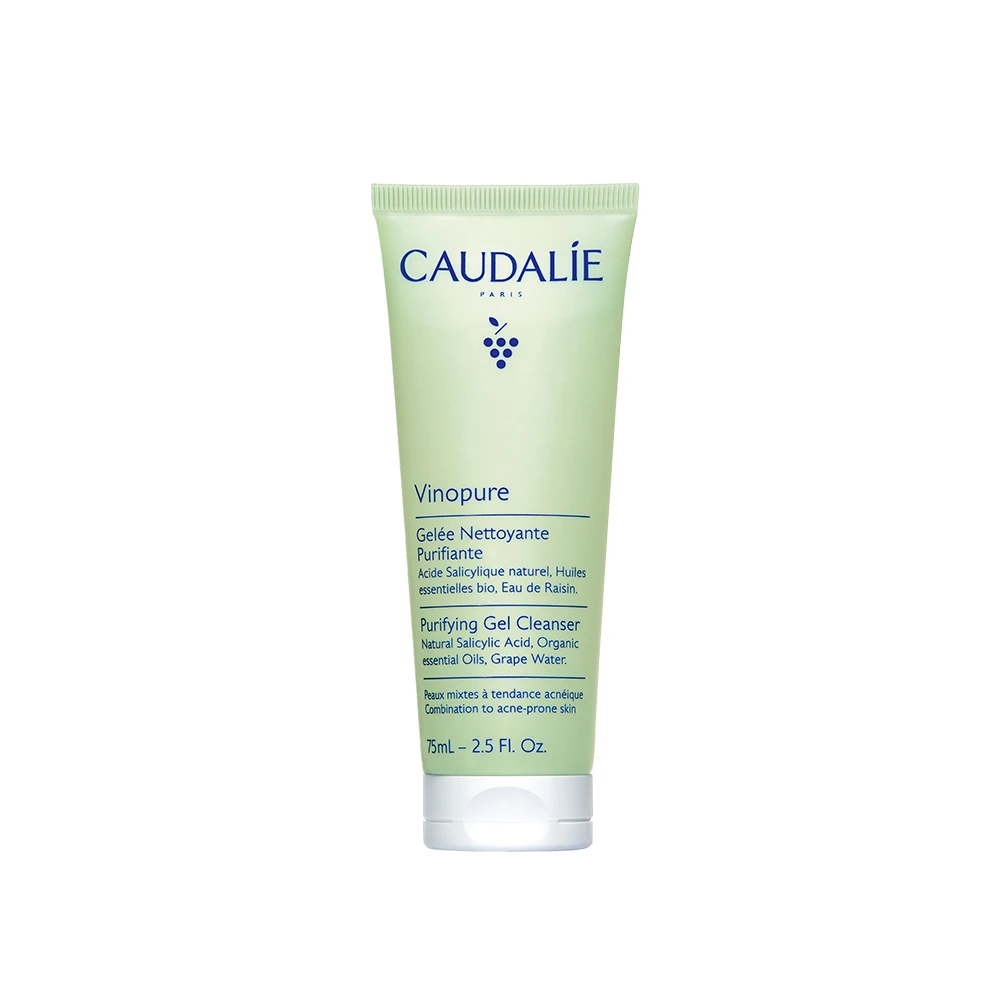 Caudalie Vinopure Purifying Gel Cleanser Για Μικτή Επιδερμίδα με Τάση Ακμής 150ml