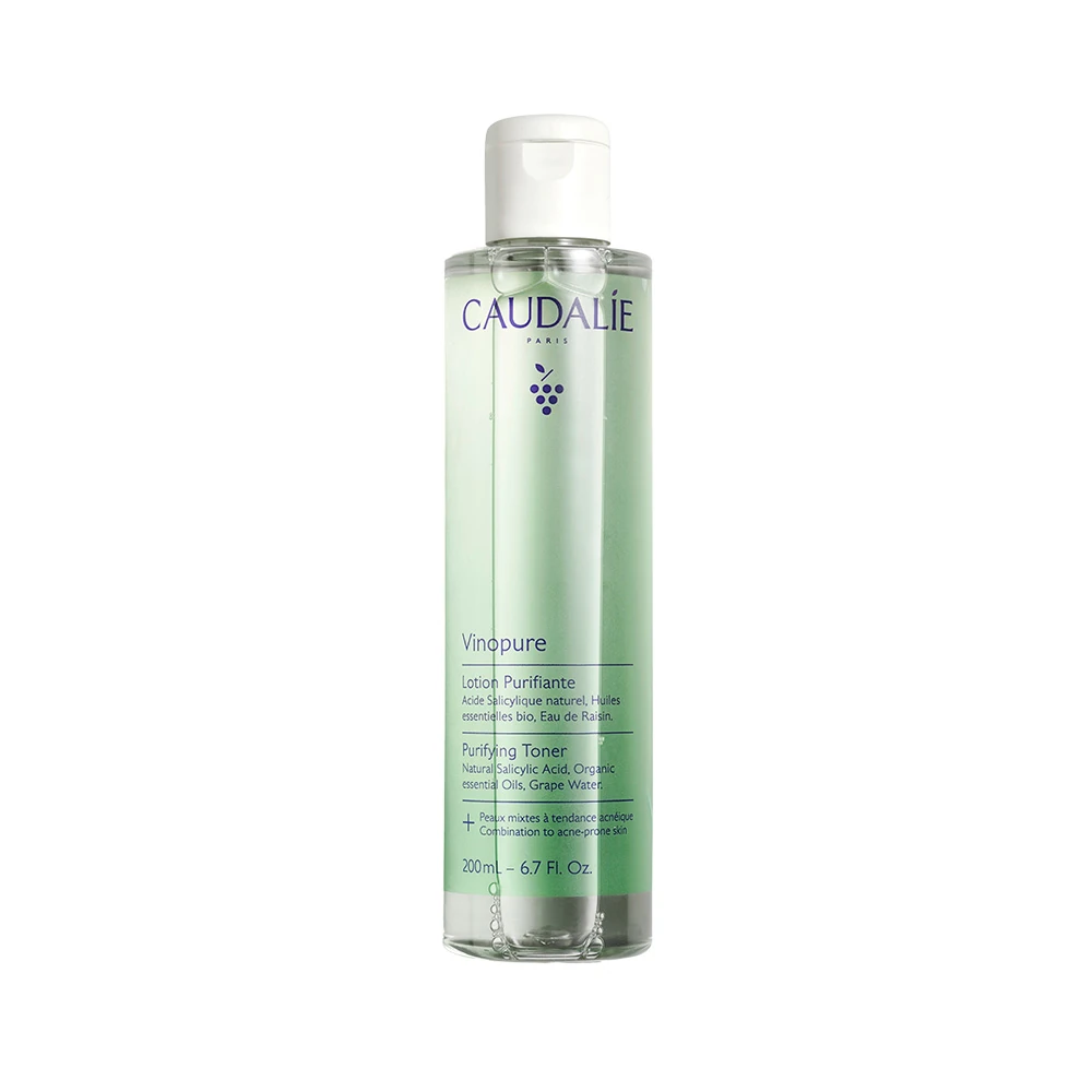 Caudalie Vinopure - Purifying Toner Για Μικτή Επιδερμίδα με Τάση Ακμής 200ml