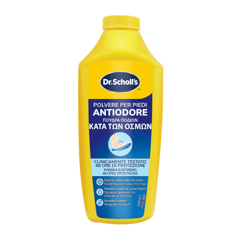 Dr.Scholl's Πούδρα Ποδιών Κατά των Οσμών 48Ώρες Προστασίας 85g