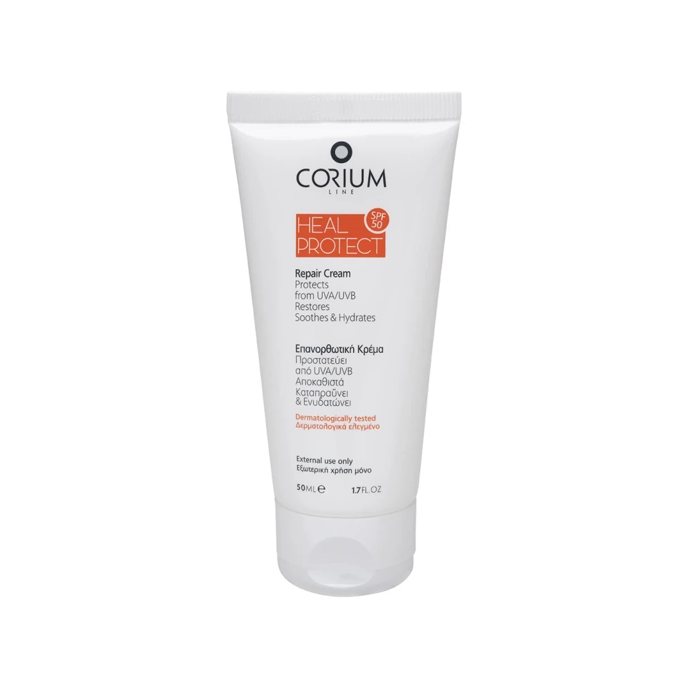 Corium Heal Protect - Επανορθωτική Κρέμα Spf50, 50ml