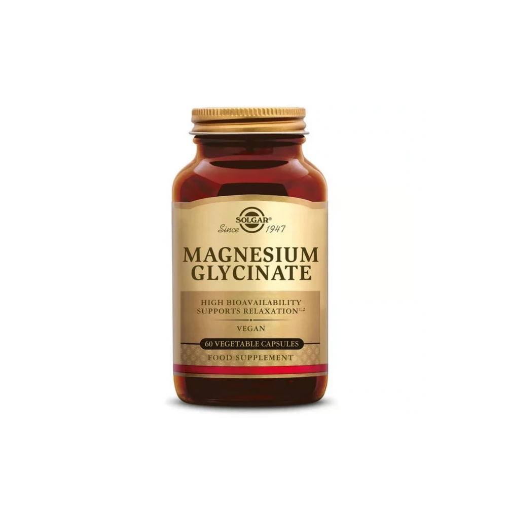 Solgar Magnesium Glycinate 60 Veg. Caps