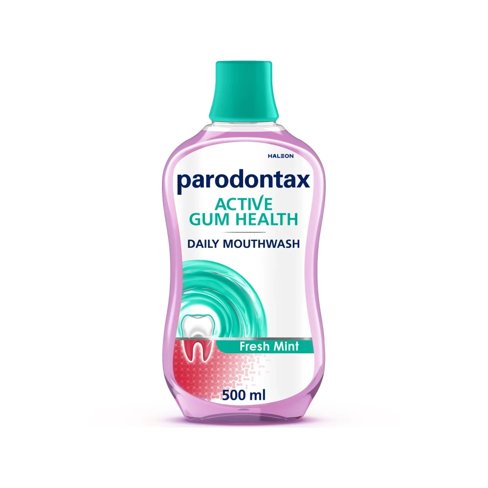 Parodontax Active Gum Health Daily Mouthwash - Στοματικό Διάλυμα Μέντα 500ml