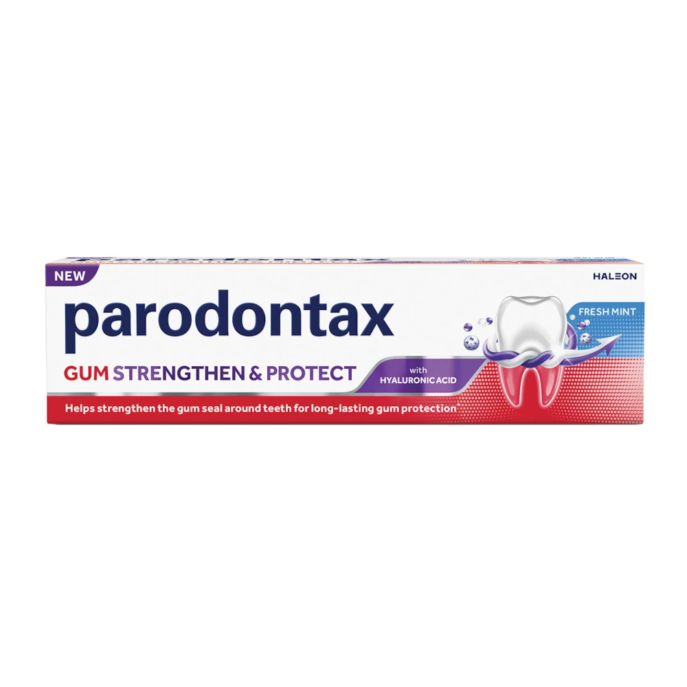 Parodontax Gum Strengthen & Protect - Οδοντόκρεμα Ενδυνάμωσης και Προστασίας Των Ούλων με Άρωμα Μέντας 75ml