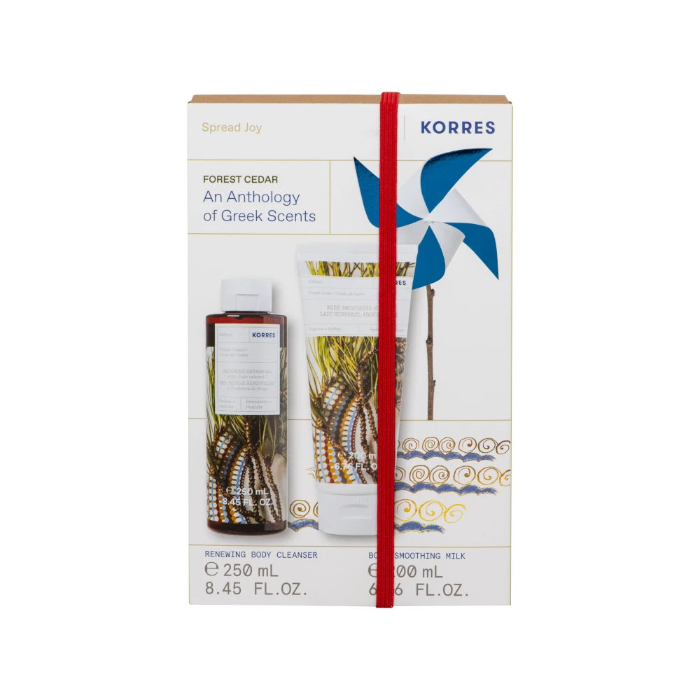 Korres Promo Forest Cedar - Αφρόλουτρο 250ml & Κρέμα Σώματος 200ml