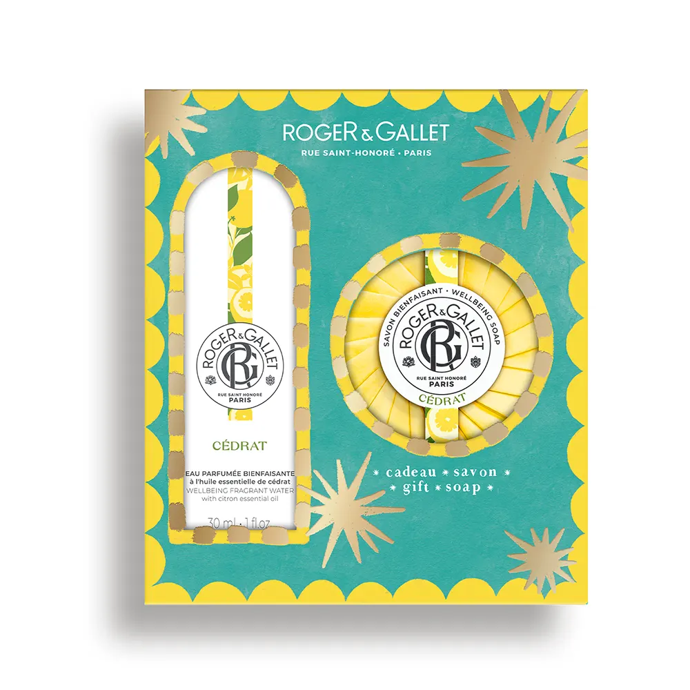 Roger & Gallet Set Δώρου Άρωμα Cedrat 30ml & Μπάρα Σαπουνιού 100gr