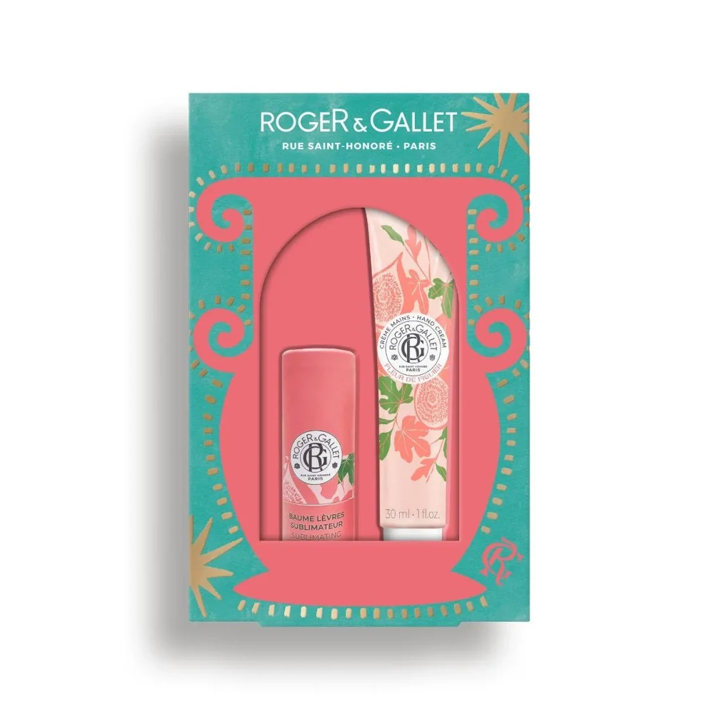 Roger & Gallet Promo Fleur de Figuier Balm Χειλιών 3,5g & Κρέμα Χεριών 30ml